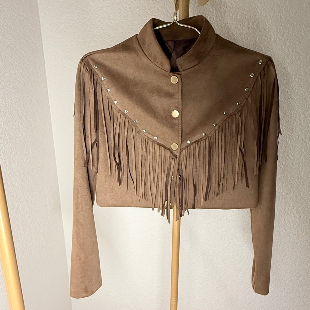Vintage Western Fringe Jacket